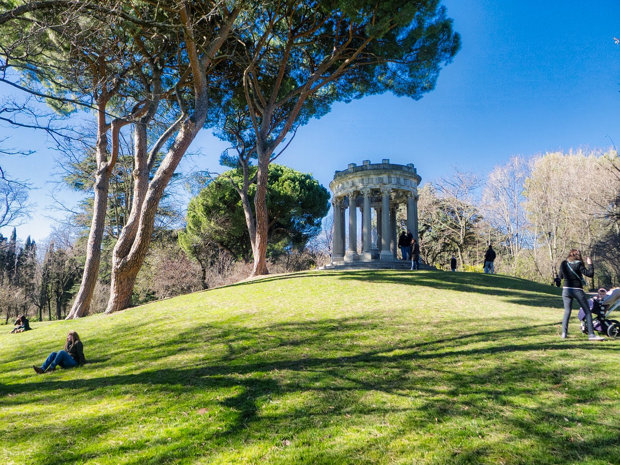 Madrid Spanien Park