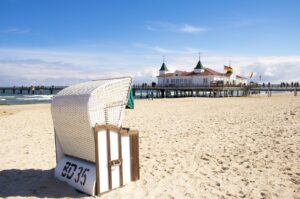 Ahlbeck auf Usedom an der Ostsee