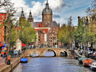 Kanal in Amsterdam