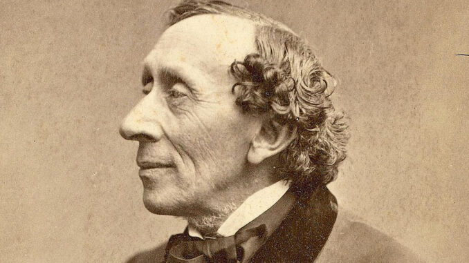 Hans Christian Andersen im Alter von 65 Jahren