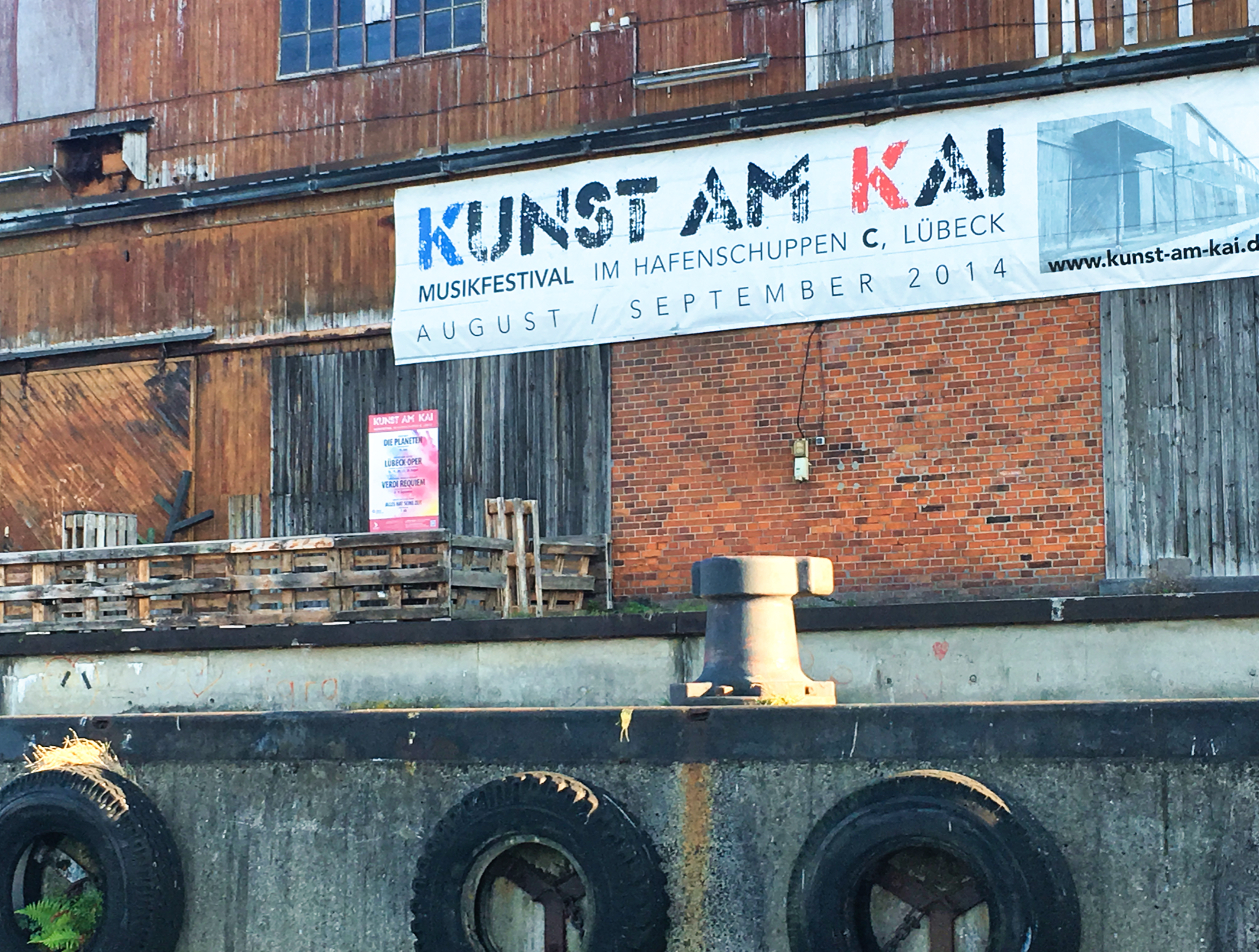 Kunst am Kai in Lübeck