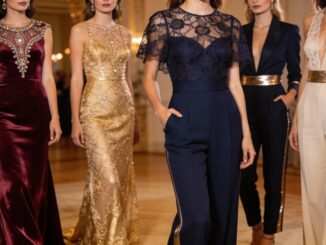 Frauen in rafinierten Party Outfits