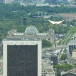 Der Blick vom Fernsehturm Berlin, 203 Meter über der Stadt Berlin Bilder 1