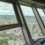 Der Blick vom Fernsehturm Berlin, 203 Meter über der Stadt Berlin Bilder 11