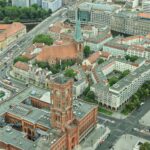 Der Blick vom Fernsehturm Berlin, 203 Meter über der Stadt Berlin Bilder 17