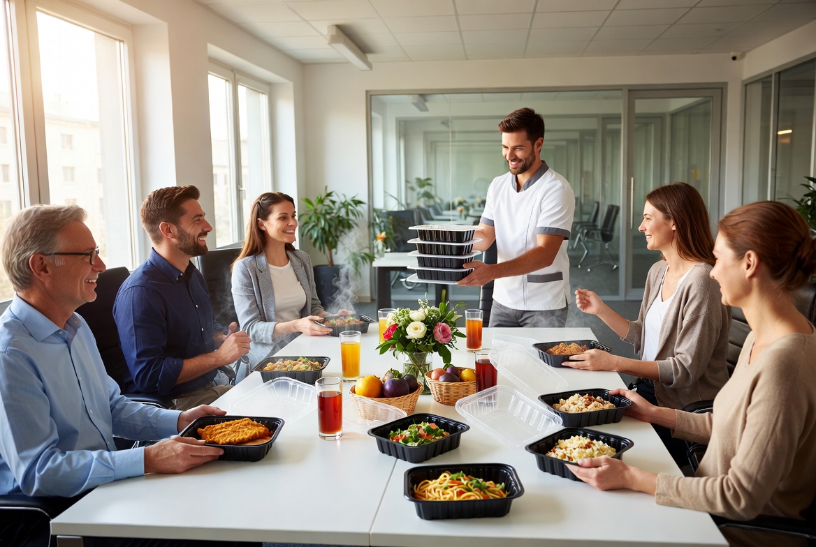 Essen auf Rädern Region Wildau Mittagessen in der Firma