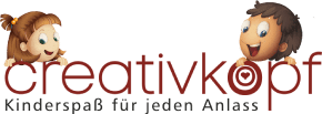 Kindergeburtstag und Kinderbetreuung in Dresden mit Creativkopf Creativkopf Logo