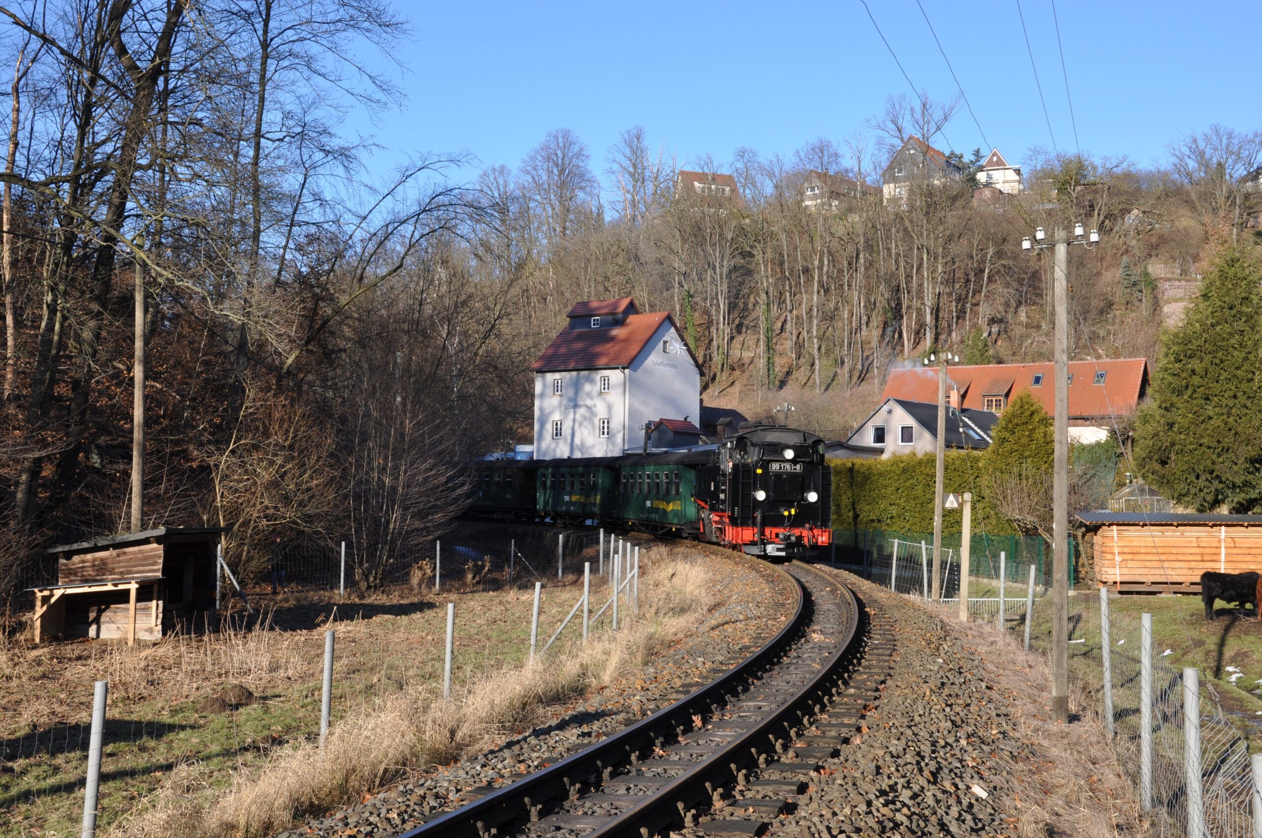 Ausflugsziele in Radebeul Reisezug der SDG im Lößnitzgrund